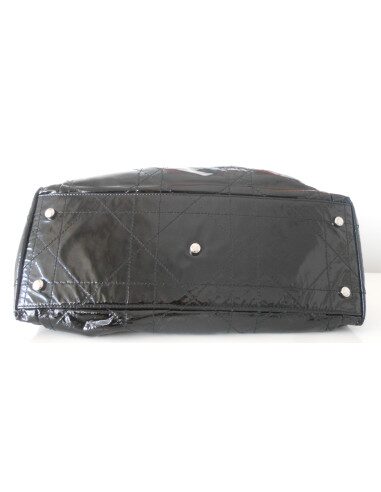 SAC DIOR LE 30 NOIR VERNI