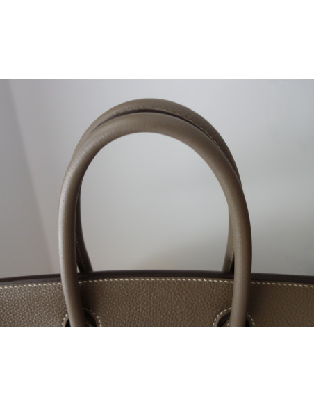 Sac Hermes Birkin 30 étoupe