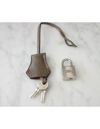 Sac Hermes Birkin 30 étoupe