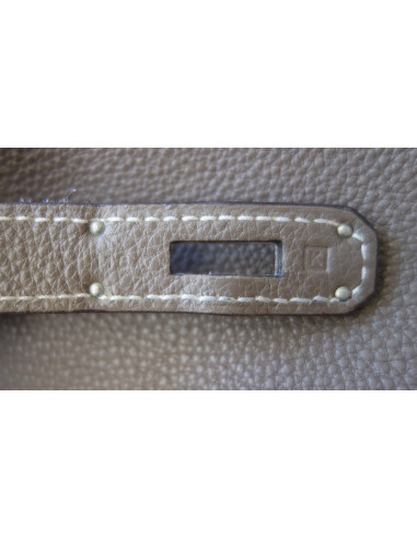 Sac Hermes Birkin 30 étoupe