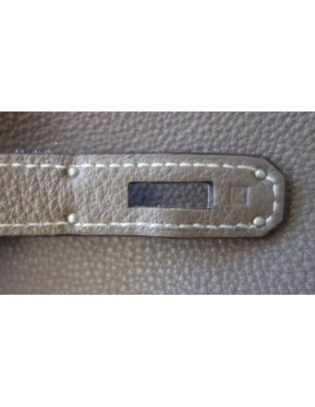 Sac Hermes Birkin 30 étoupe