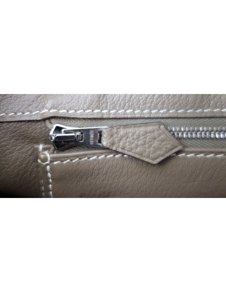 Sac Hermes Birkin 30 étoupe
