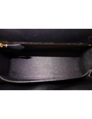 Sac Hermes Kelly 25 sellier noir