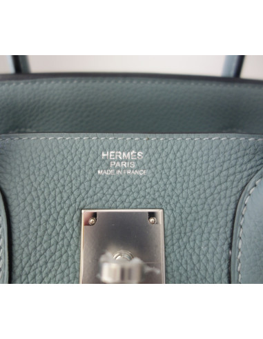 Sac Hermes Birkin 30 bleu ciel