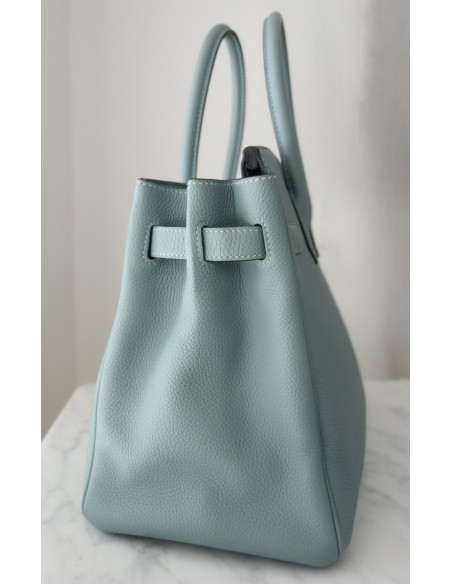Sac Hermes Birkin 30 bleu ciel
