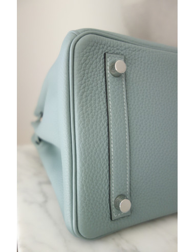 Sac Hermes Birkin 30 bleu ciel