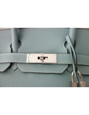 Sac Hermes Birkin 30 bleu ciel