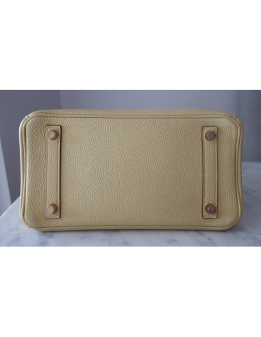 Sac Hermes Birkin 25 jaune poussin