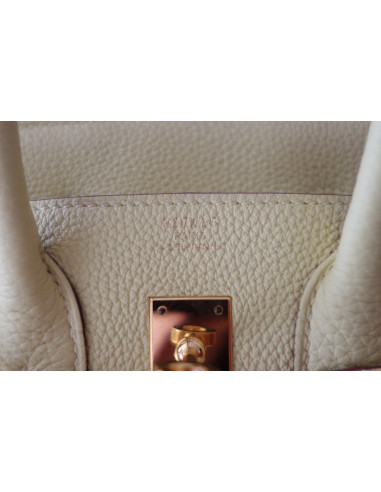 Sac Hermes Birkin 25 jaune poussin