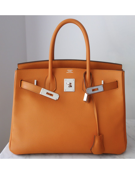 Sac Hermes Birkin 30 Epsom orange