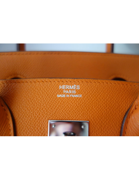 Sac Hermes Birkin 30 Epsom orange