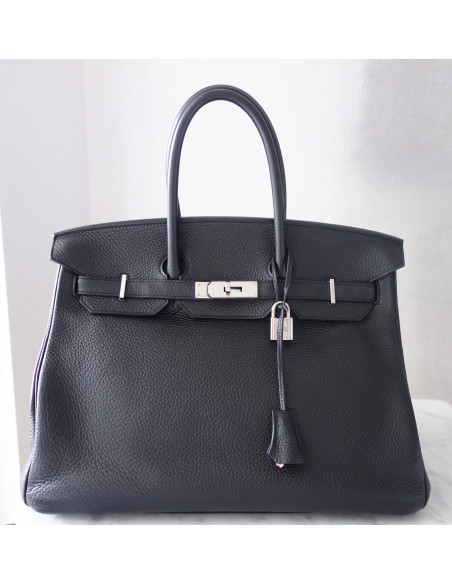 Sac Hermes Birkin 35 Togo noir