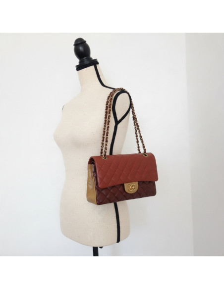 Sac Chanel Classique tricolore