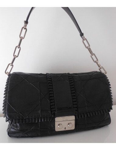 SAC DIOR NEW LOCK NOIR 