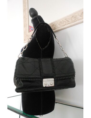 SAC DIOR NEW LOCK NOIR 
