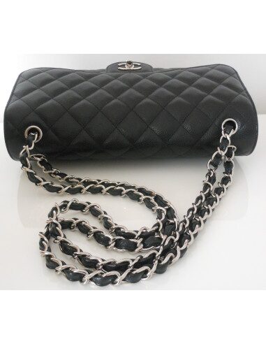 SAC CHANEL TIMELESS GRAND MODELE NOIR CAVIAR