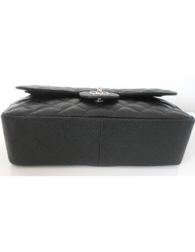 SAC CHANEL TIMELESS GRAND MODELE NOIR CAVIAR