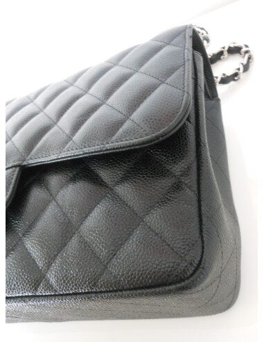 SAC CHANEL TIMELESS GRAND MODELE NOIR CAVIAR