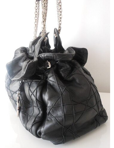 SAC DIOR LE 30 AGNEAU NOIR 