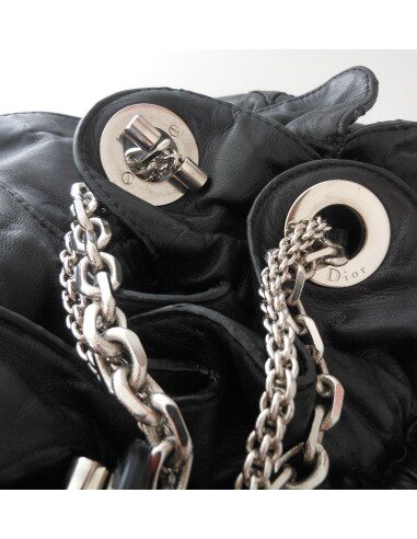 SAC DIOR LE 30 AGNEAU NOIR 