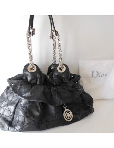 SAC DIOR LE 30 AGNEAU NOIR 