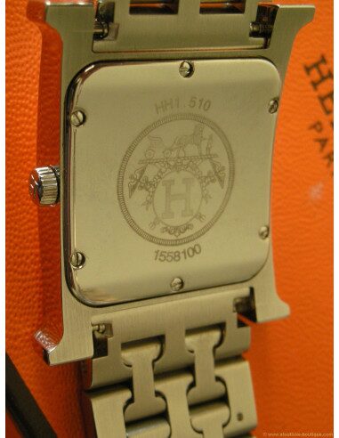MONTRE H-OUR MM BRACELET ACIER
