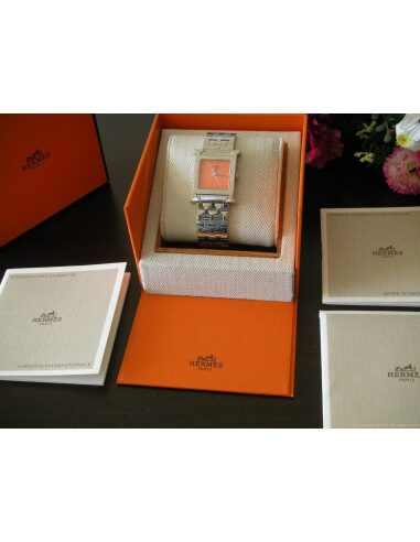 MONTRE H-OUR MM BRACELET ACIER