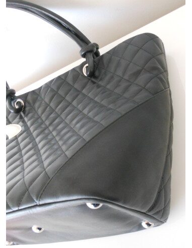 SAC CHANEL CAMBON SHOPPING NOIR 