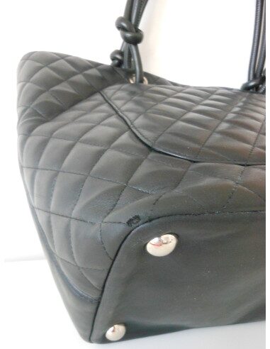 SAC CHANEL CAMBON SHOPPING NOIR 
