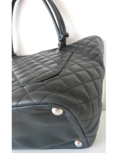SAC CHANEL CAMBON SHOPPING NOIR 