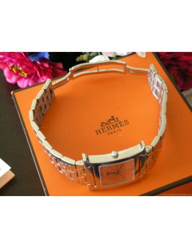 MONTRE H-OUR MM BRACELET ACIER
