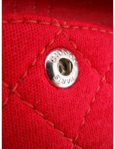 SAC CHANEL 2.55 JERSEY ROUGE 