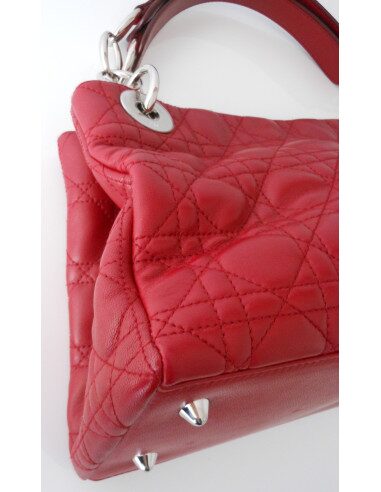 SAC LADY DIOR ROUGE SHOULDER