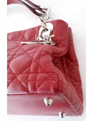 SAC LADY DIOR ROUGE SHOULDER