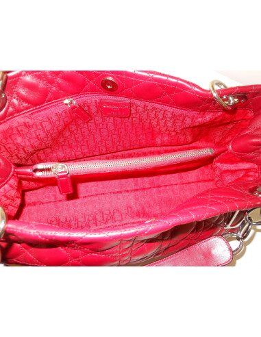 SAC LADY DIOR ROUGE SHOULDER