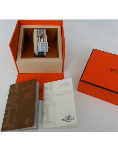 MONTRE HERMES KELLY SAPHIRS BLEUS - EDITION LIMITEE