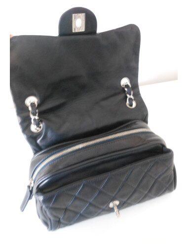 SAC CHANEL TIMELESS BLEU MARINE 
