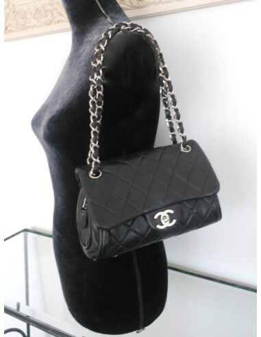 SAC CHANEL TIMELESS BLEU MARINE 