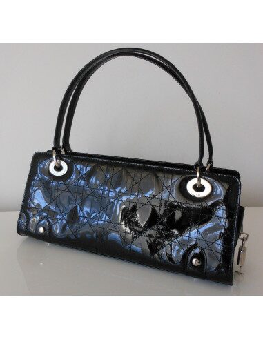 SAC LADY DIOR EAST WEST NOIR