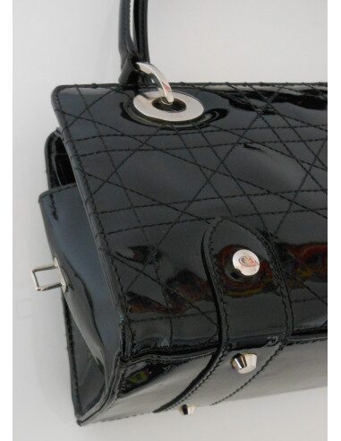 SAC LADY DIOR EAST WEST NOIR