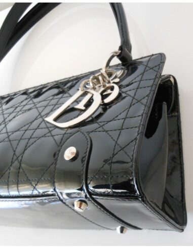 SAC LADY DIOR EAST WEST NOIR