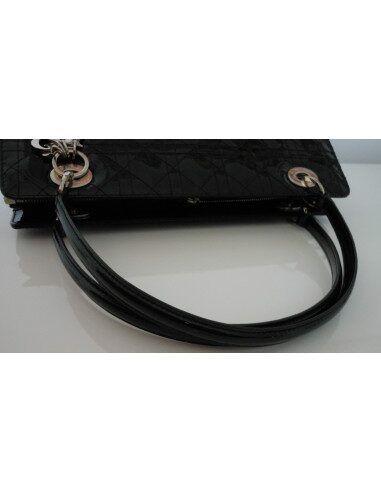 SAC LADY DIOR EAST WEST NOIR