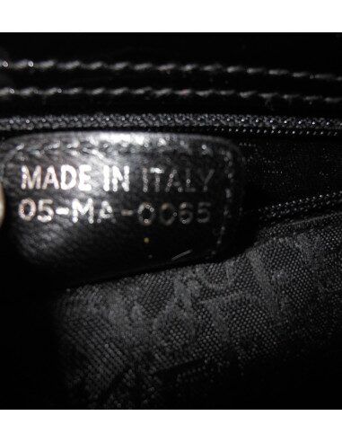 SAC LADY DIOR EAST WEST NOIR