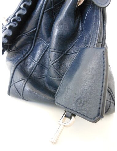 SAC DIOR NEW LOCK BLEU MARINE 
