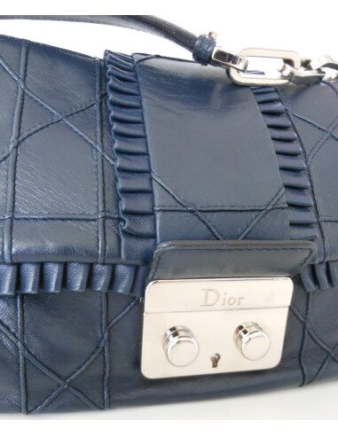 SAC DIOR NEW LOCK BLEU MARINE 