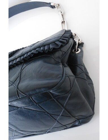 SAC DIOR NEW LOCK BLEU MARINE 