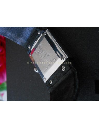 MONTRE CHANEL MATELASSEE CUIR NOIR