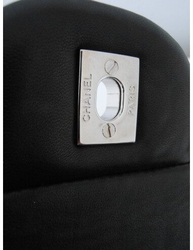 SAC CHANEL TIMELESS CUIR ET SOIE 