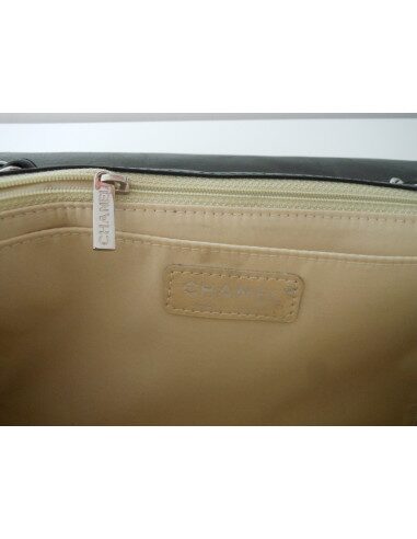 SAC CHANEL TIMELESS CUIR ET SOIE 
