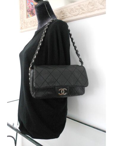 SAC CHANEL TIMELESS NOIR